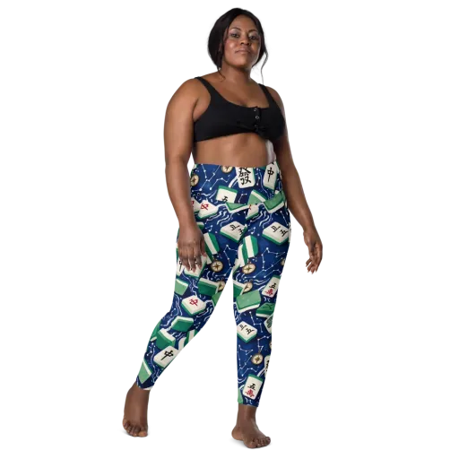 Compass Fortune on a Leggings with Pockets