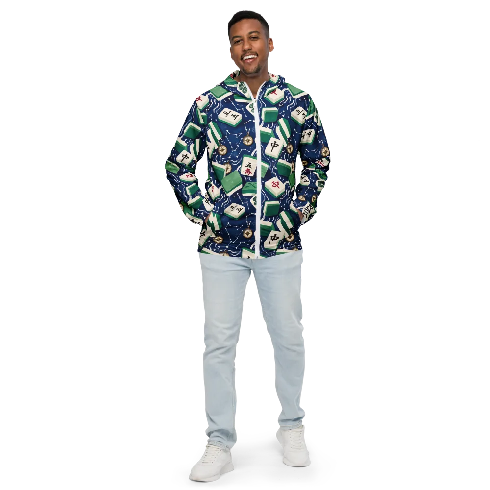 Compass Fortune on Men's Windbreaker — Front
