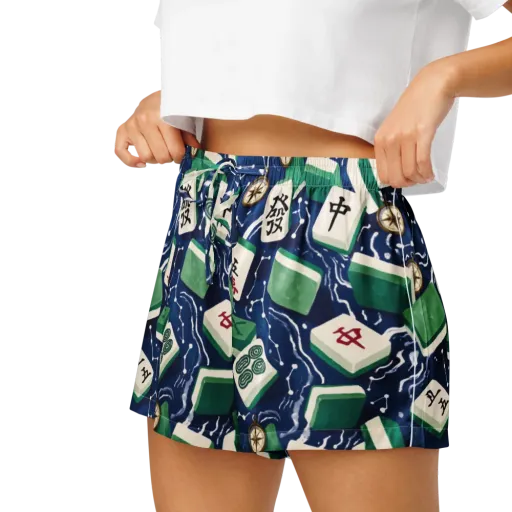 Compass Fortune on a Women's Pajama Shorts