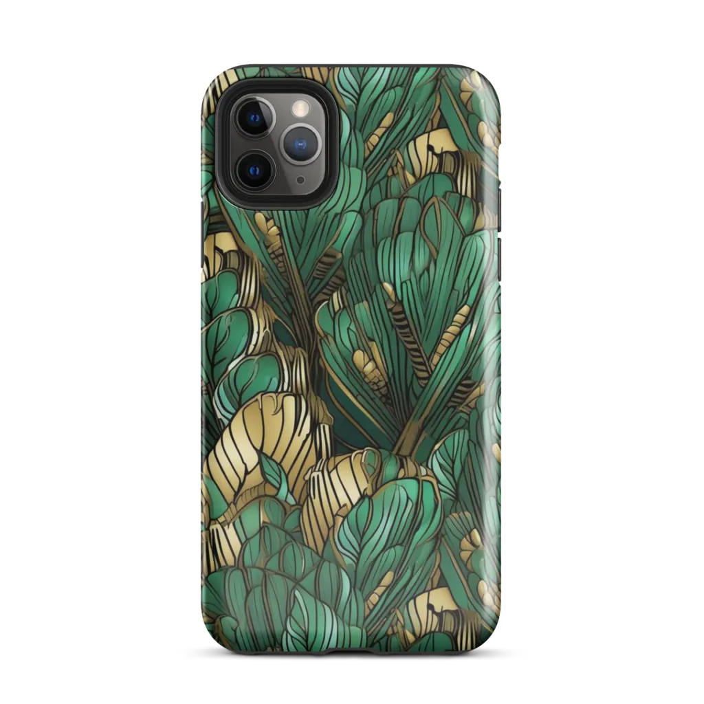 Verdant Deco on Tough Case for iPhone® — Front