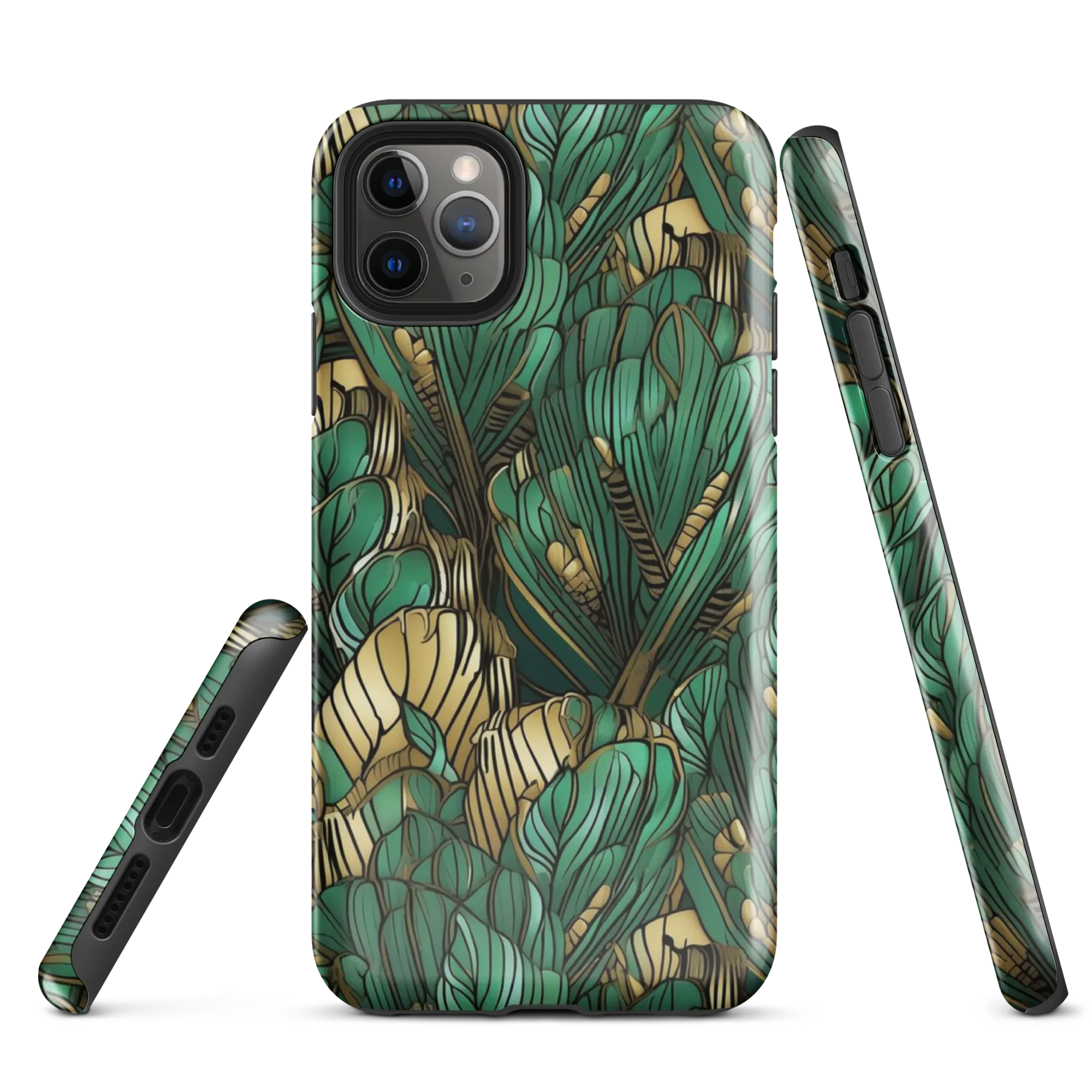 Verdant Deco on Tough Case for iPhone® — Front