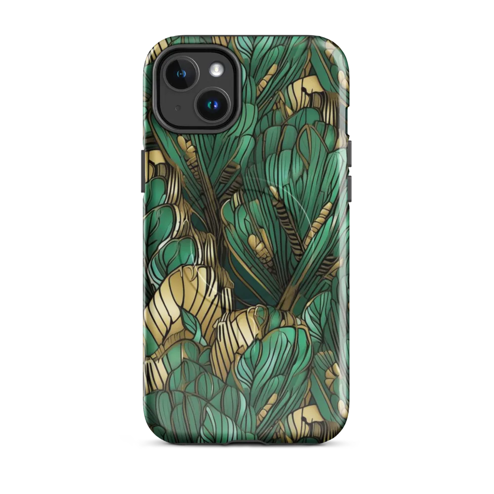 Verdant Deco on MagSafe Tough Case for iPhone® — Front