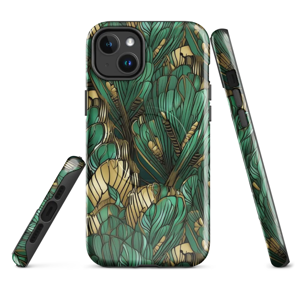 Verdant Deco on MagSafe Tough Case for iPhone® — Front