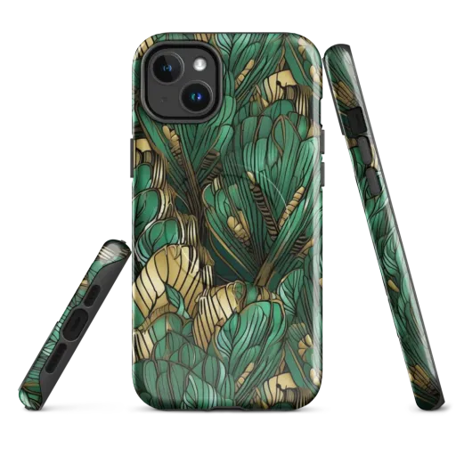 Verdant Deco on a MagSafe Tough Case for iPhone®