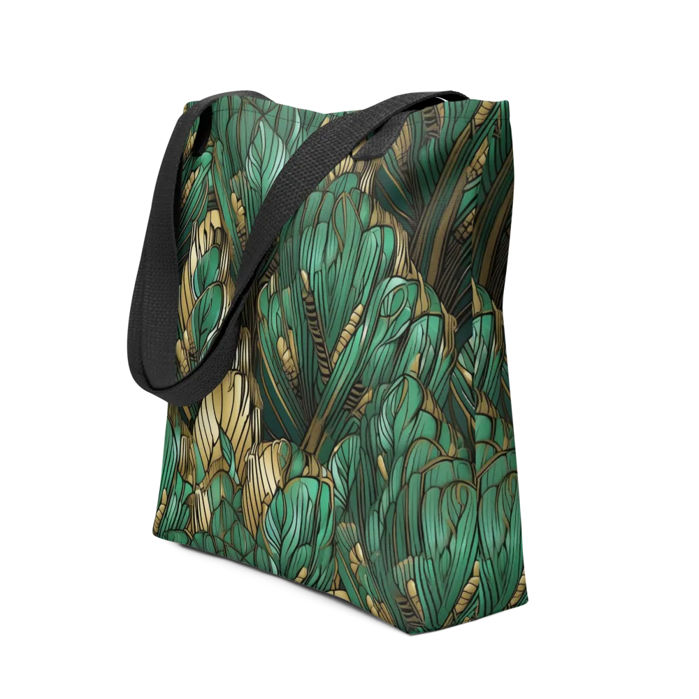 Verdant Deco on Tote Bag — Front
