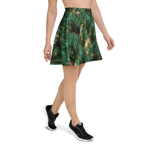 Verdant Deco on a Skater Skirt