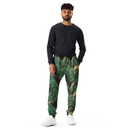 Verdant Deco on a Men's Joggers