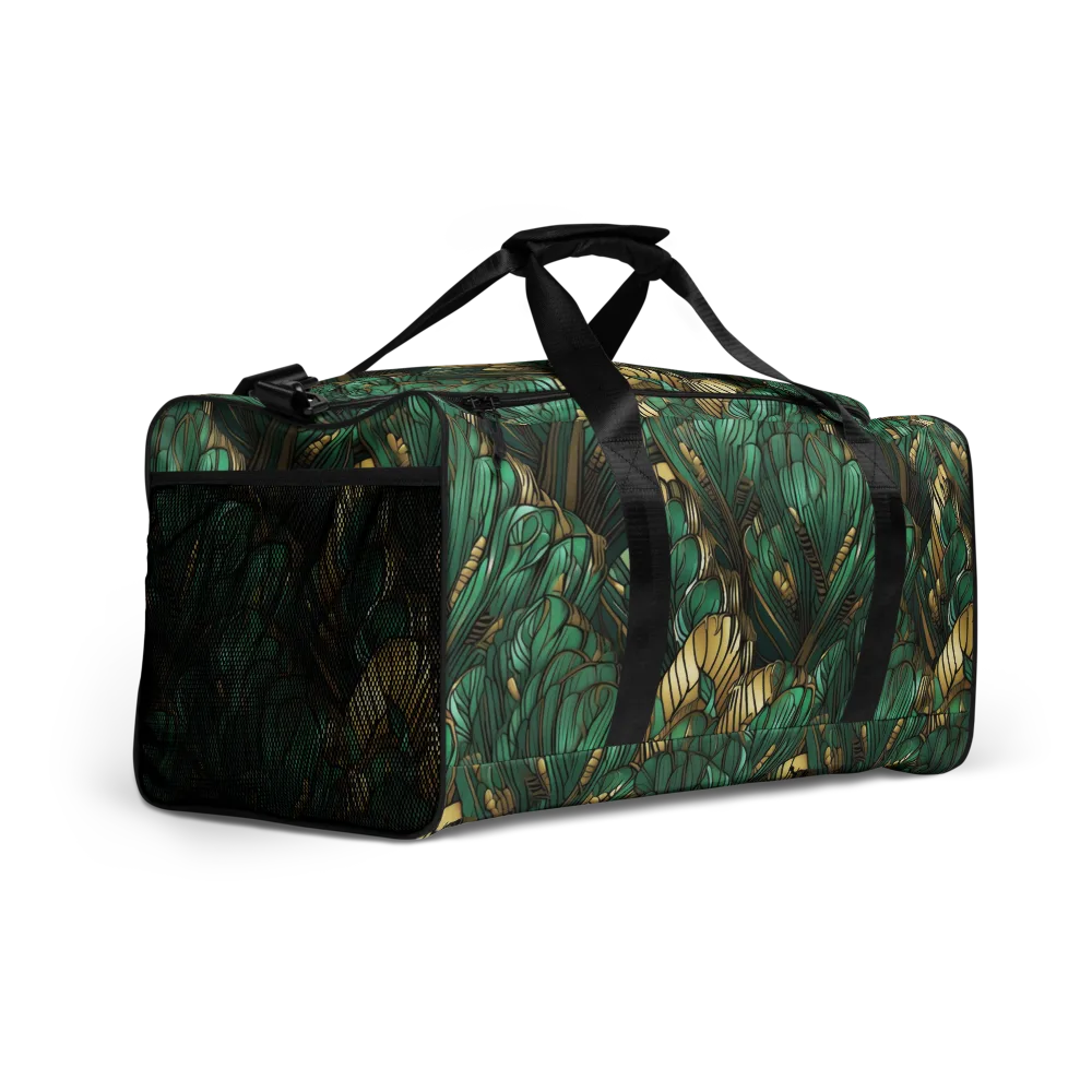 Verdant Deco on Duffle Bag — Right Front