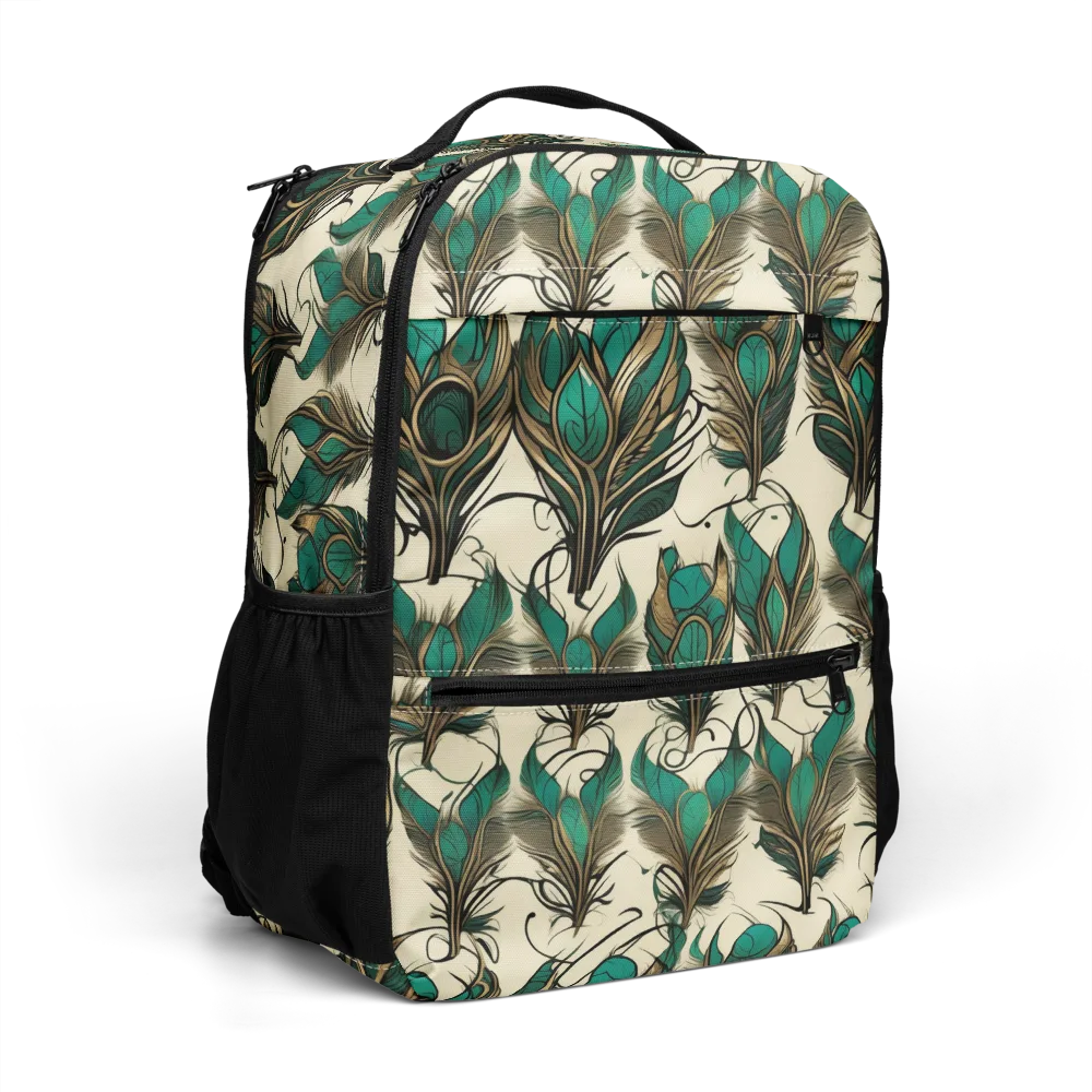 Emerald Plume on Utility Backpack — Right Front