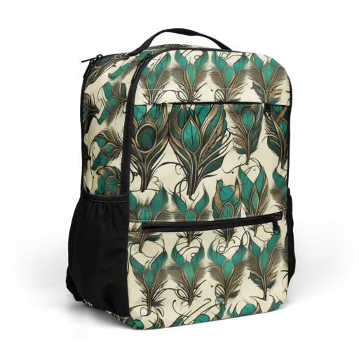 Emerald Plume on a Utility Backpack