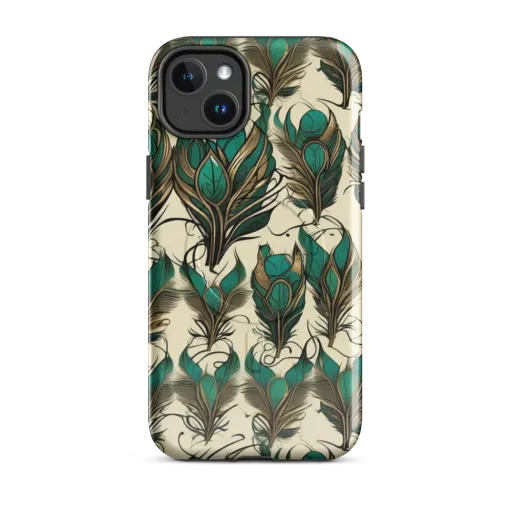 Emerald Plume on a MagSafe Tough Case for iPhone®