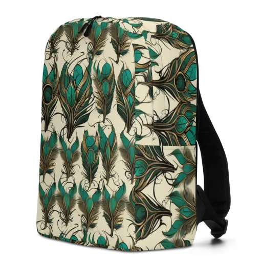 Emerald Plume on a Minimalist Backpack