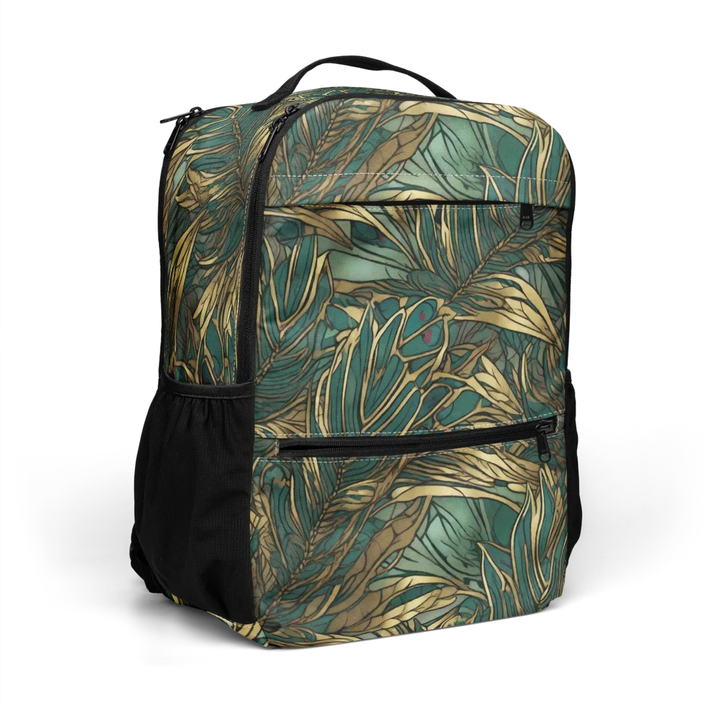 Verdigris Canopy on Utility Backpack — Right Front