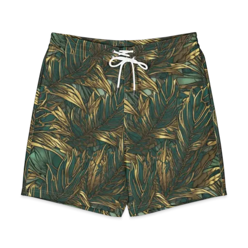 Verdigris Canopy on a Men's Board Shorts