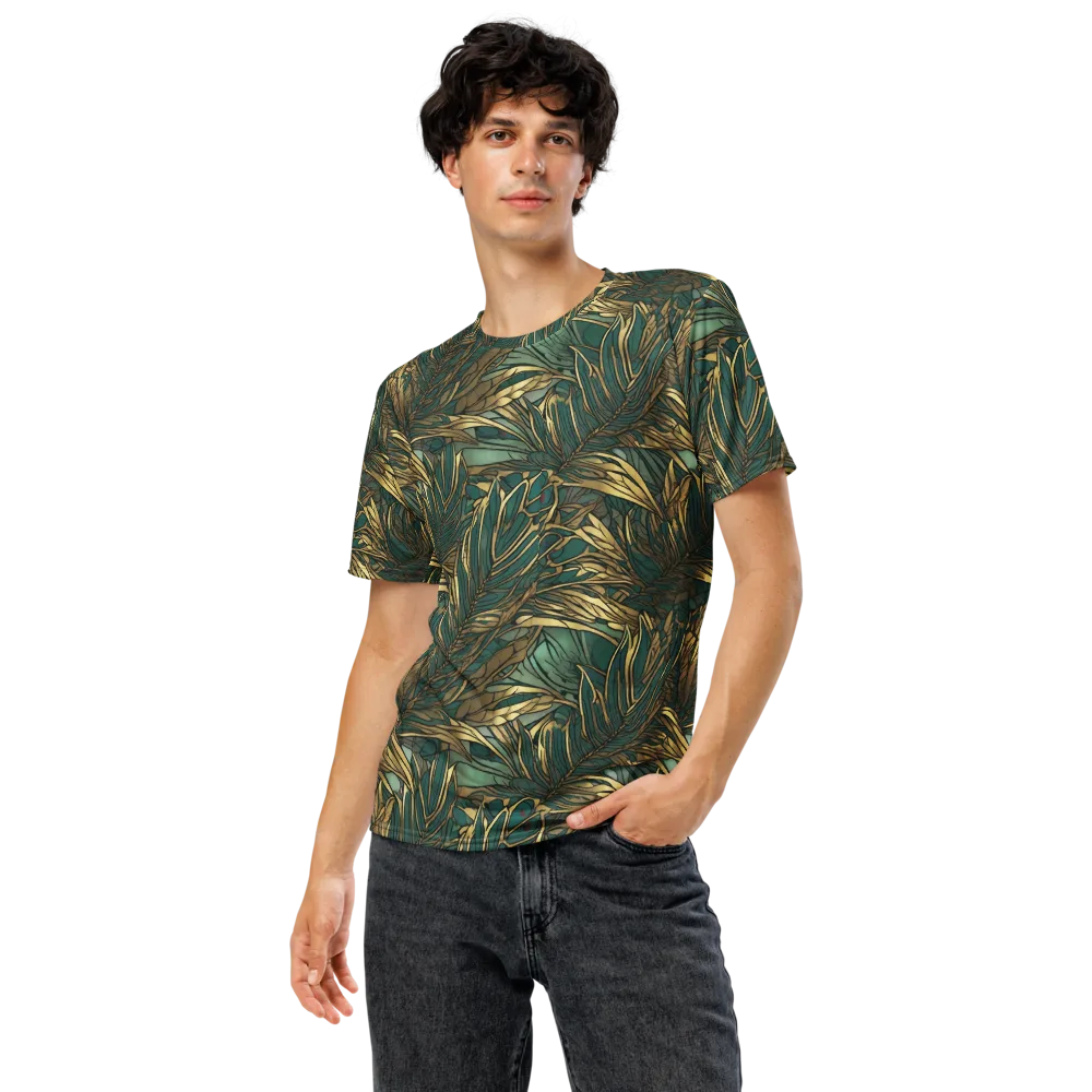 Verdigris Canopy on Men's Crew Neck T-Shirt — Front