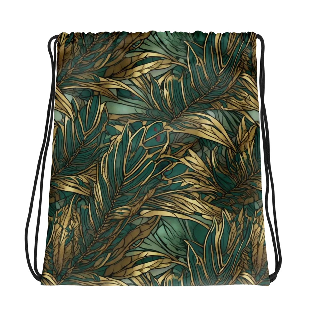 Verdigris Canopy on Drawstring Bag — Photo