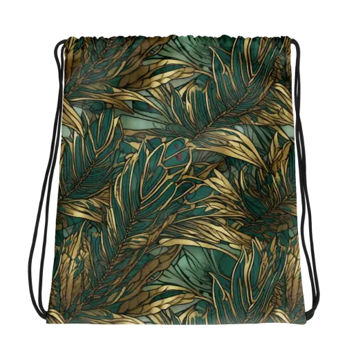Verdigris Canopy on a Drawstring Bag