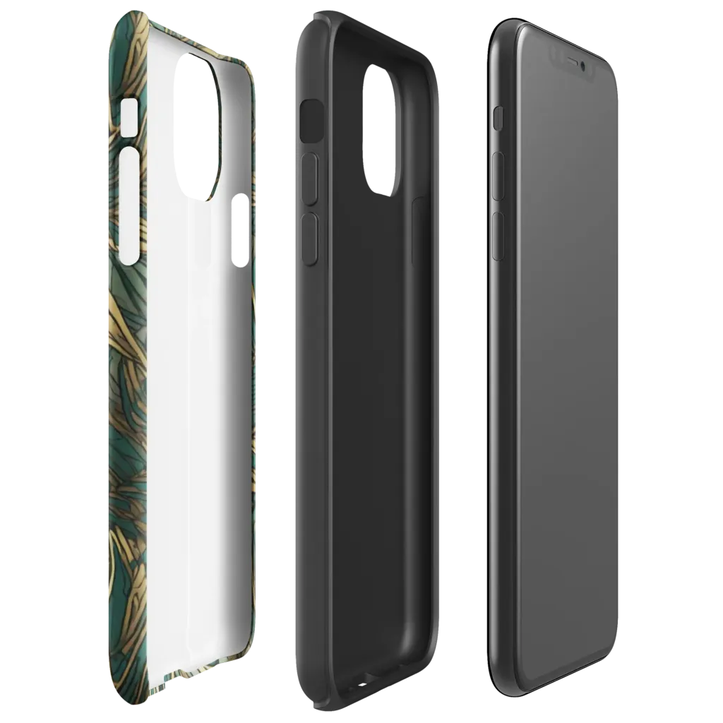 Verdigris Canopy on Tough Case for iPhone® — Right