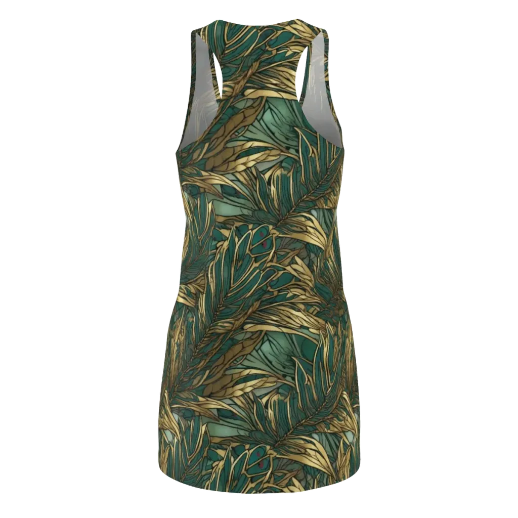 Verdigris Canopy on Racerback Dress — Back