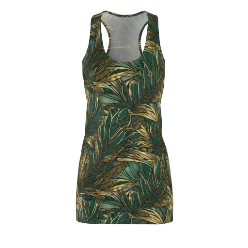Verdigris Canopy on a Racerback Dress