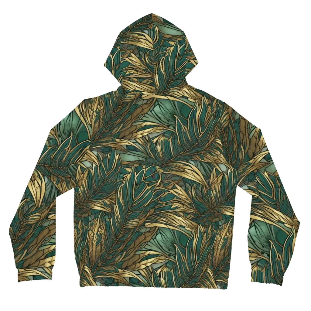 Verdigris Canopy on Women's Full-Zip Hoodie — Back