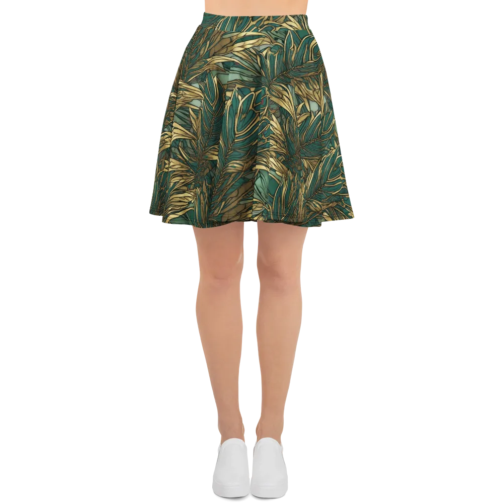 Verdigris Canopy on Skater Skirt — Front