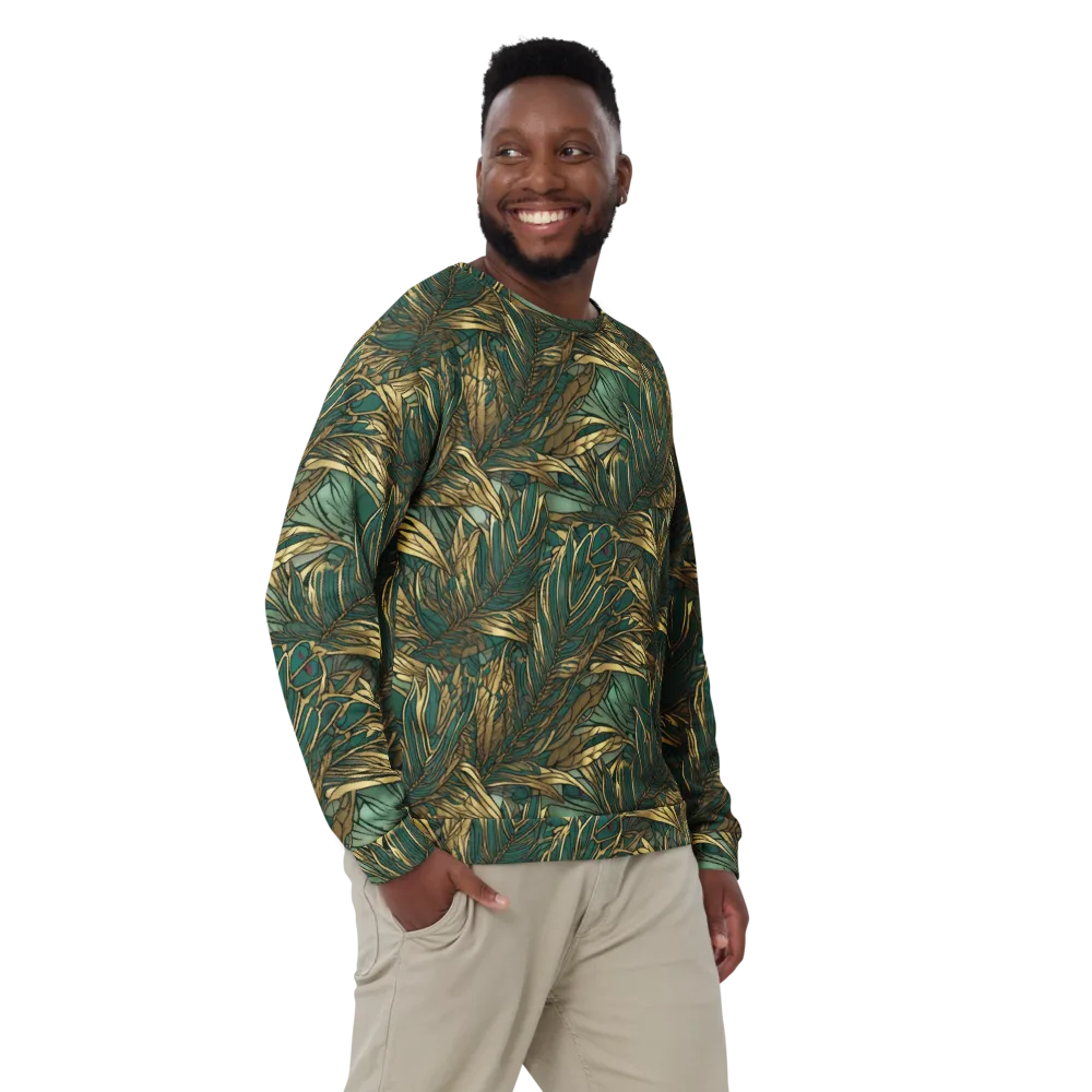 Verdigris Canopy on Sweatshirt — Front