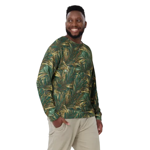 Verdigris Canopy on a Sweatshirt