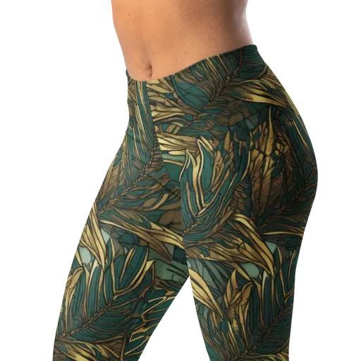 Verdigris Canopy on a Leggings