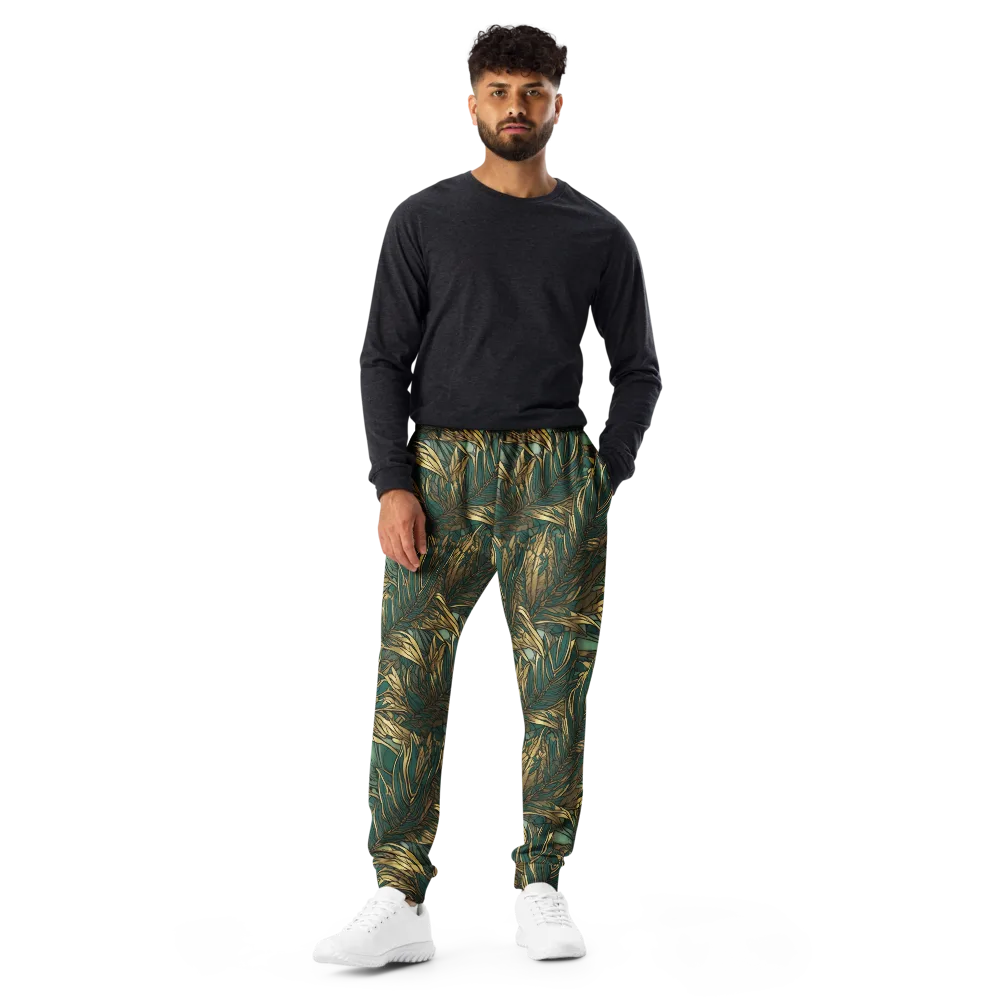 Verdigris Canopy on Men's Joggers — Front