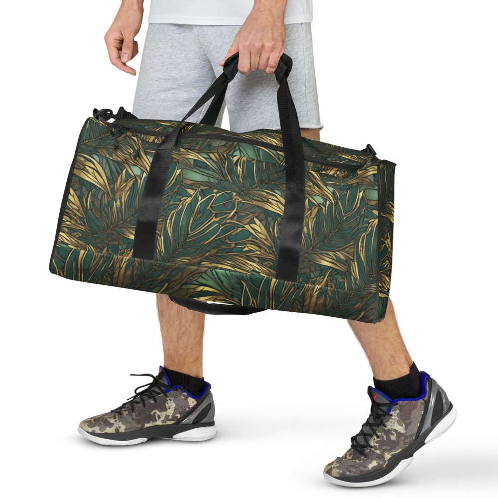 Verdigris Canopy on Duffle Bag — Front