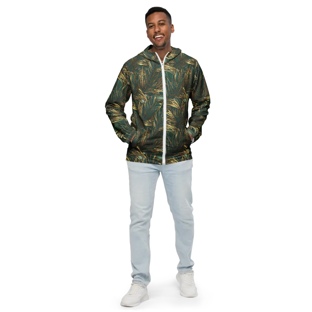 Verdigris Canopy on Men's Windbreaker — Front