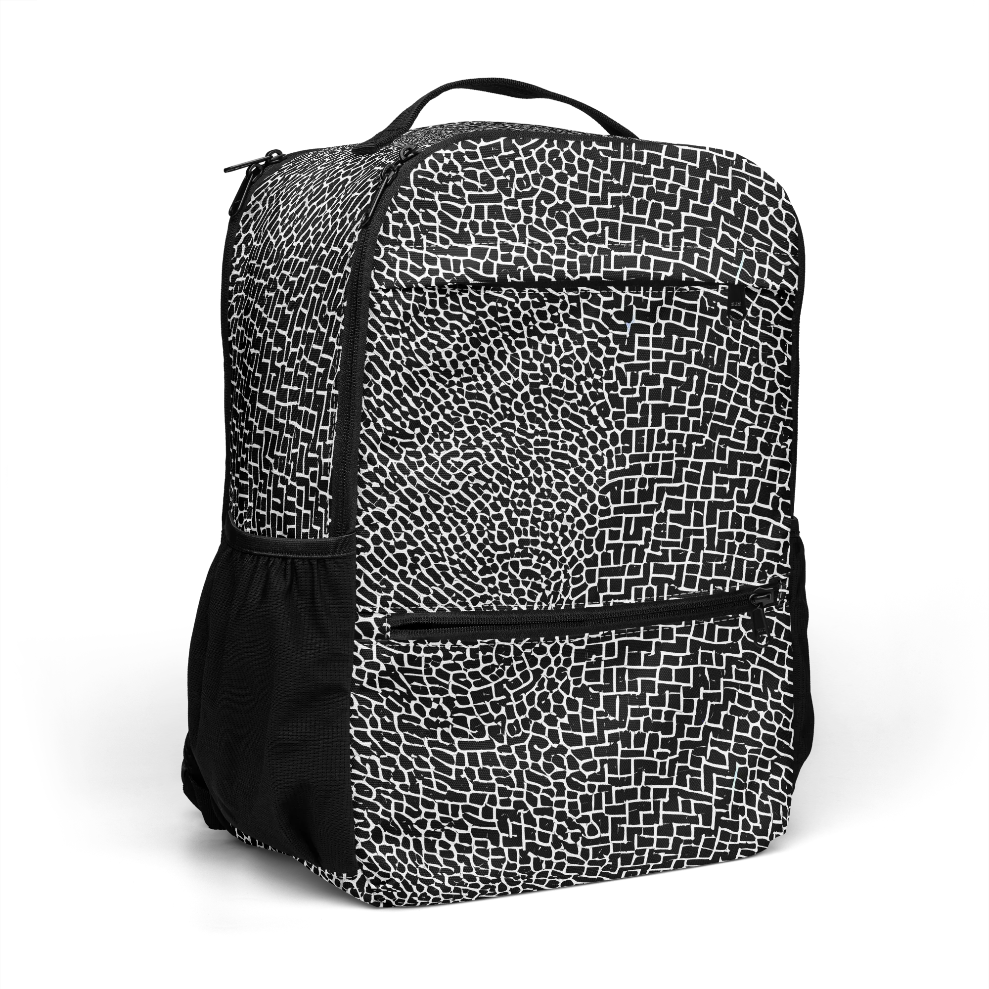 Obsidian Mosaic on Utility Backpack — Right Front