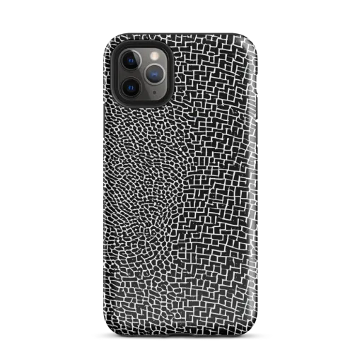 Obsidian Mosaic on a Tough Case for iPhone®