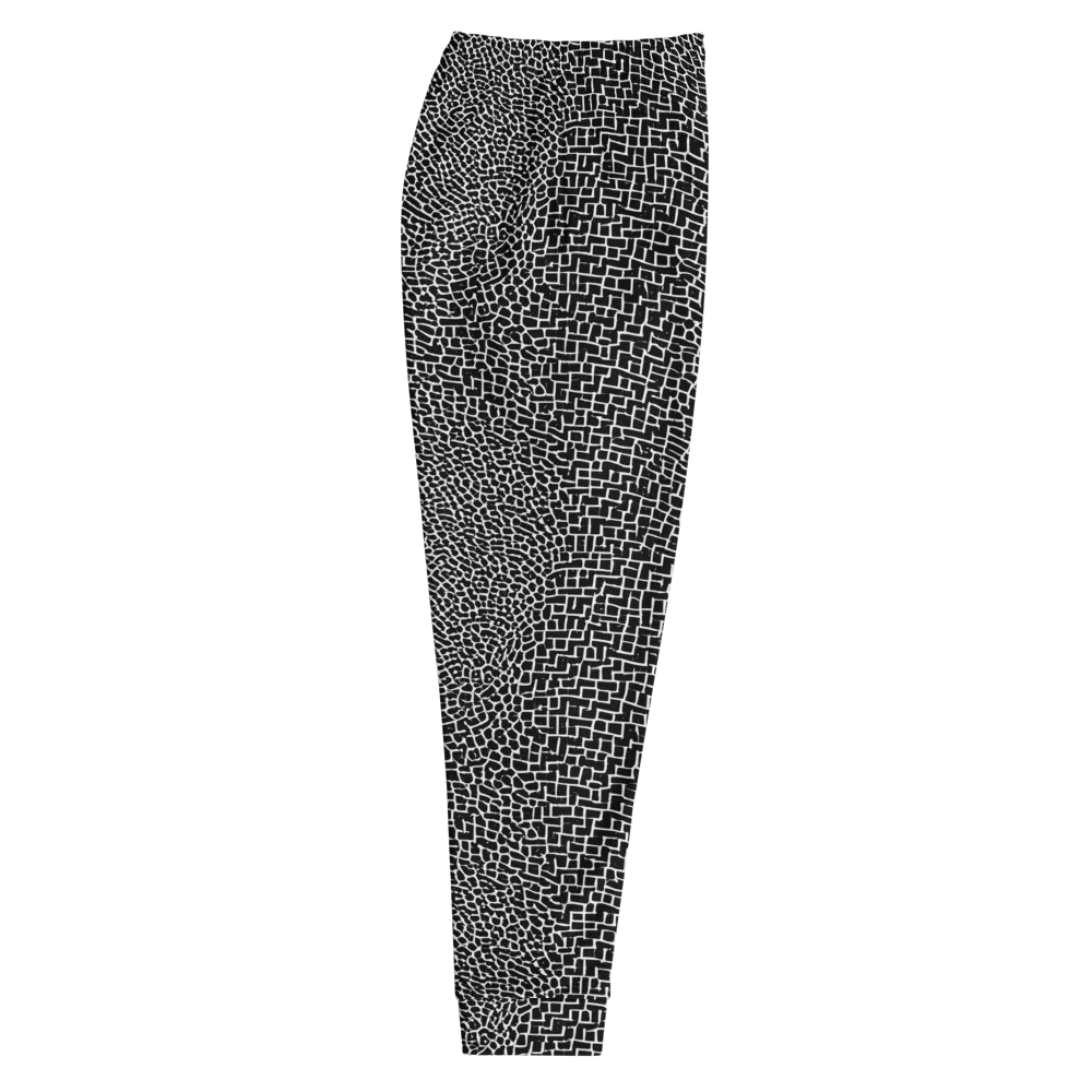 Obsidian Mosaic on Men's Joggers — Right