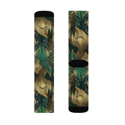 Jade Baroque on a Socks