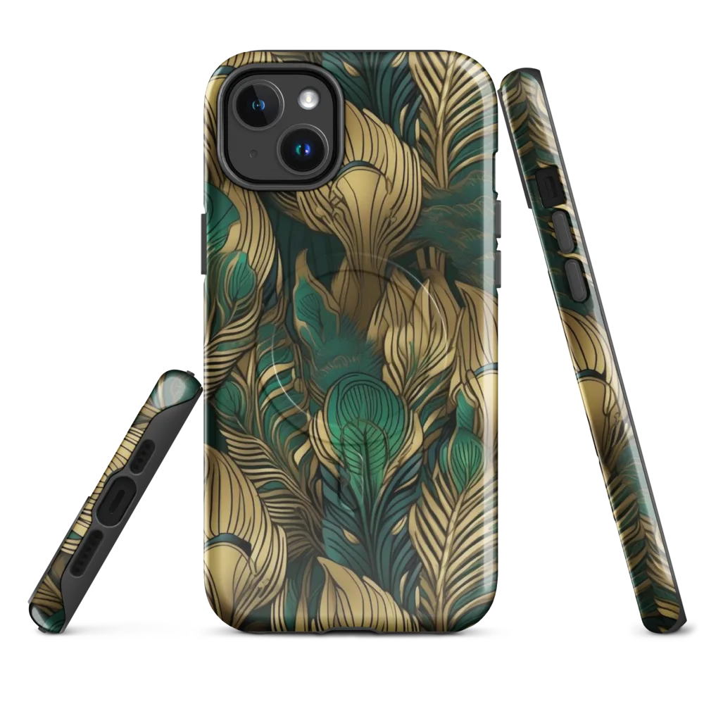 Jade Baroque on MagSafe Tough Case for iPhone® — Front