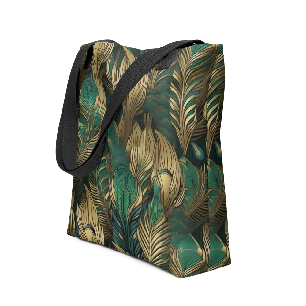 Jade Baroque on Tote Bag — Front
