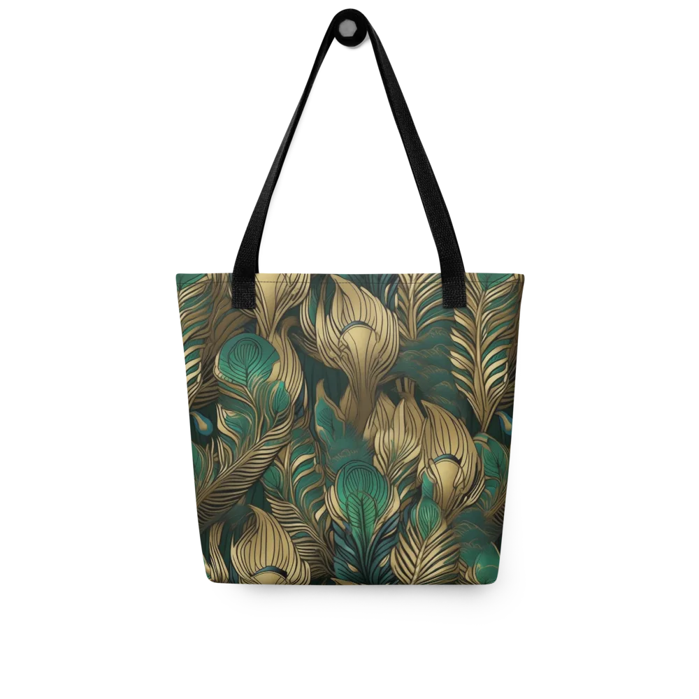 Jade Baroque on Tote Bag — Front