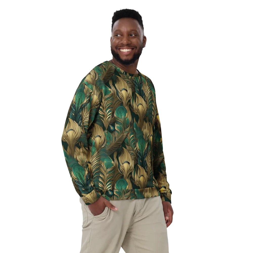 Jade Baroque on Sweatshirt — Front