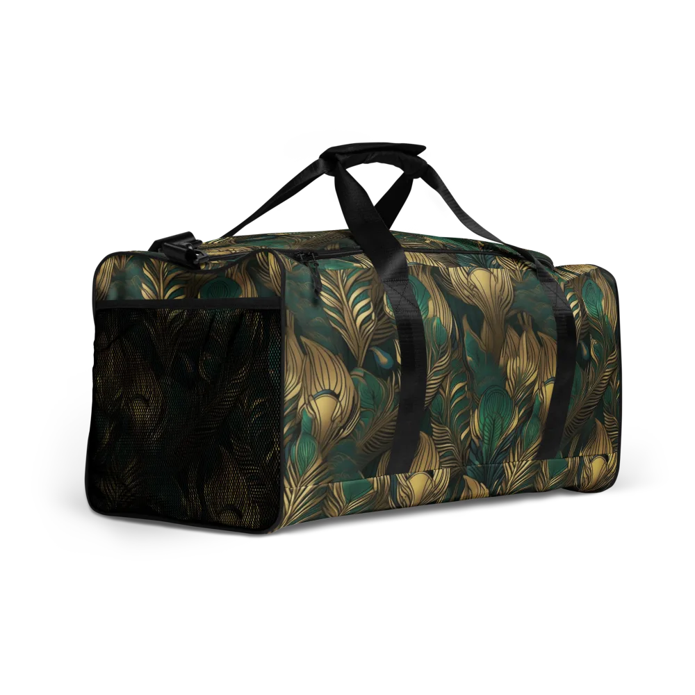 Jade Baroque on Duffle Bag — Right Front