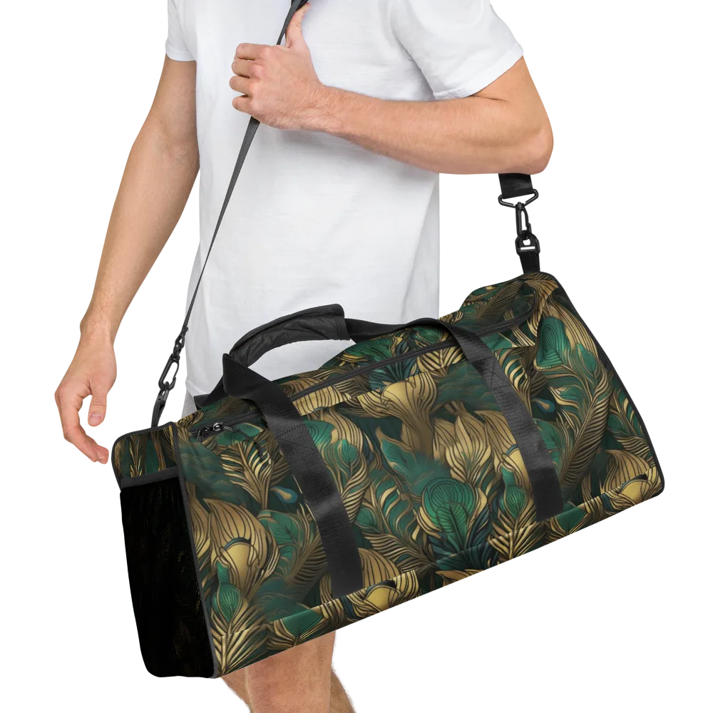 Jade Baroque on Duffle Bag — Right Front