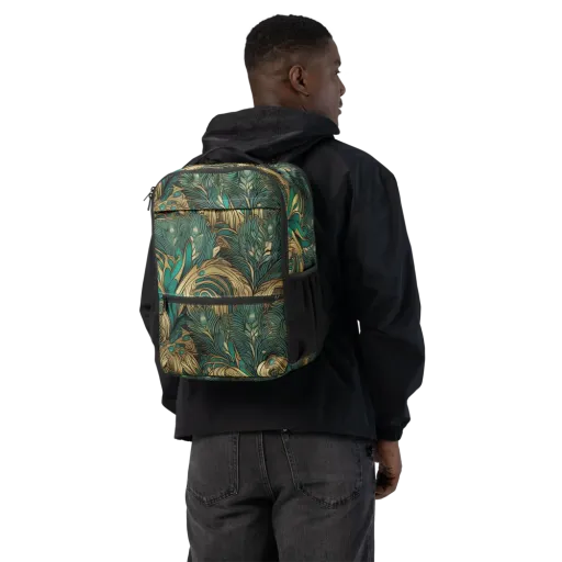Art Nouveau Canopy on a Utility Backpack