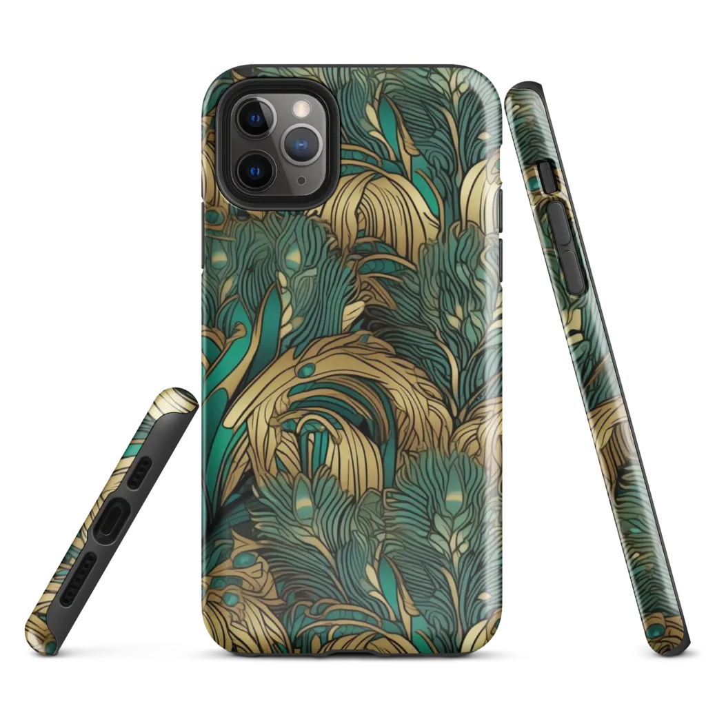 Art Nouveau Canopy on Tough Case for iPhone® — Front