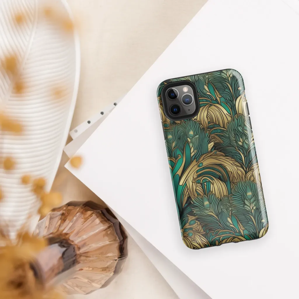 Art Nouveau Canopy on Tough Case for iPhone® — Front