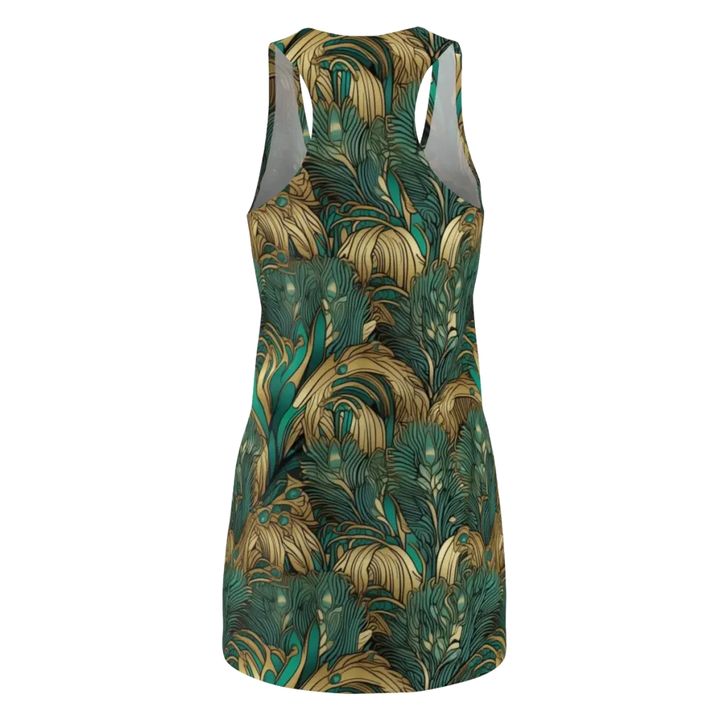 Art Nouveau Canopy on Racerback Dress — Back