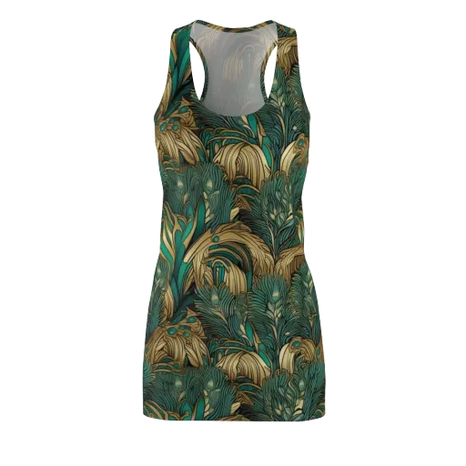 Art Nouveau Canopy on a Racerback Dress