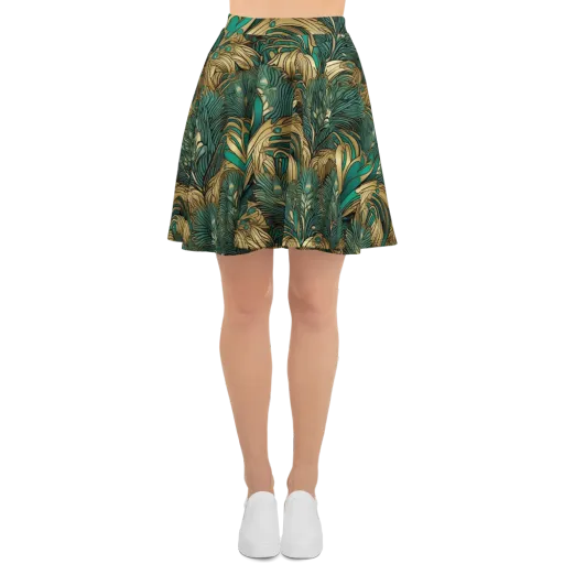 Art Nouveau Canopy on a Skater Skirt