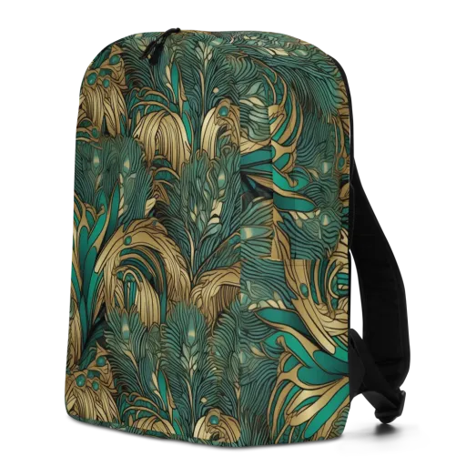 Art Nouveau Canopy on a Minimalist Backpack