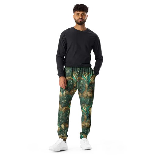 Art Nouveau Canopy on a Men's Joggers